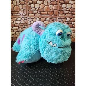 Monsters Inc Sulley Plush Pillow Pets 16" Disney Parks #A80